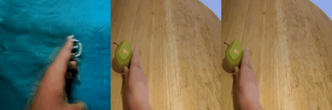 Transfer example 1: right to left